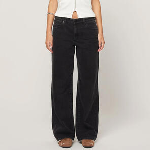 ABRAND 99 BAGGY HEIDI WASHED BLACK
