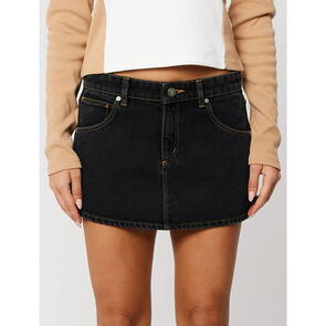 ABRAND 99 SKIRT CARA - WASHED BLACK