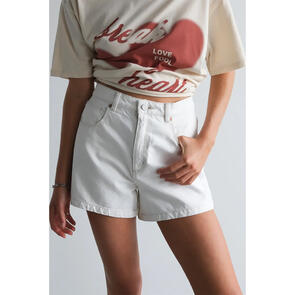 ABRAND VENICE SHORT WESTERN WHITE
