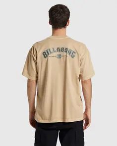 BILLABONG ARCH WAVE SS OG WW TEE HAZEL