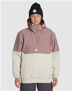 DC SHOES DC NEXUS REVERSIBLE ANORAK JACKET - TWILIGHT MAUVE