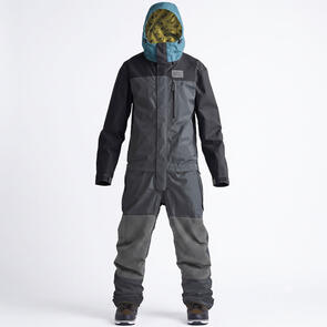 AIRBLASTER INSULATED FREEDOM SUIT BLACK / FORREST GREEN