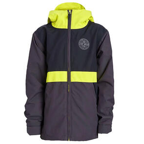 AIRBLASTER YOUTH TRENCHER FULL ZIP BLACK SAFETY