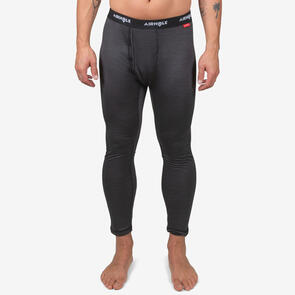 AIRHOLE 2025 MENS THERMAL BOTTOM WAFFLE FLEECE BLACK