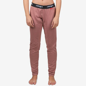 AIRHOLE 2025 WOMENS THERMAL BOTTOM WAFFLE FLEECE DUSTY PINK