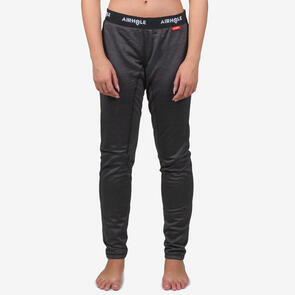 AIRHOLE 2025 WOMENS THERMAL BOTTOM WAFFLE FLEECE BLACK