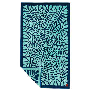 SLOWTIDE HAPA OVERSIZED PREMIUM WOVEN BEACH TOWEL OCEAN