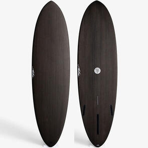 ALOHA EZ MID ECOSKIN/FUTURES - BLACK 7’0” X 21 1/8” X 2 3/4” (44.27L)