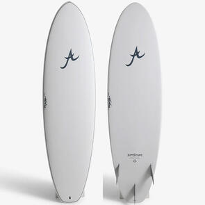 ALOHA SMILE FUNZARELLI - SUPERCORE/FUTURES WHITE 6’10 X 21 3/4 X 2 3/4” (47L)