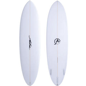 ALOHA EZ-MID THRUSTER PU SURFBOARD CLEAR/FCSII