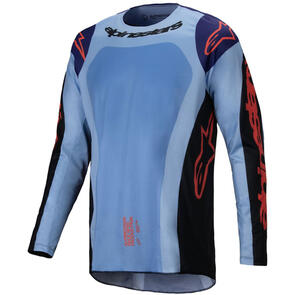 ALPINESTARS 2025 RACER OCURI JERSEY AND PANTS BLUE/BLACK/ORANGE FLUORO