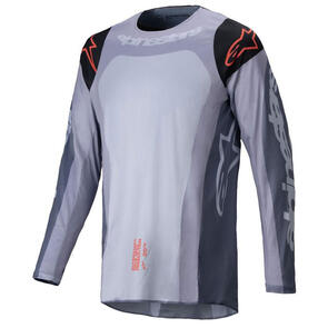 ALPINESTARS 2025 RACER OCURI JERSEY GRAY/BLACK/ORANGE FLUORO