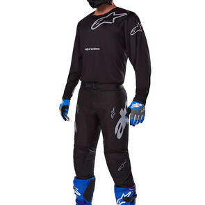 ALPINESTARS 2025 RACER GRAPHITE JERSEY AND PANTS BLACK/GRAY