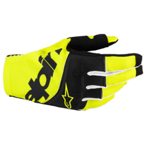 ALPINESTARS 2025 TECHSTAR GLOVES BLACK/YELLOW FLUORO