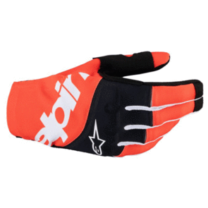 ALPINESTARS 2025 TECHSTAR GLOVES BLACK/HOT ORANGE