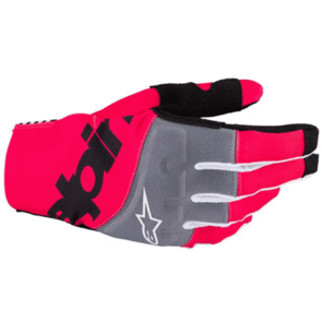 ALPINESTARS 2025 TECHSTAR GLOVES BLACK/PINK FLUORO