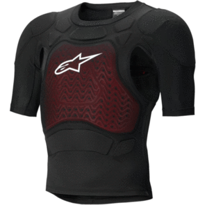 ALPINESTARS 2026 BIONIC PLASMA LT JACKET SHORT SLEEVE BLACK/WHITE
