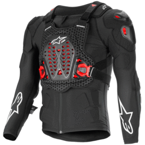 ALPINESTARS 2026 BIONIC XTR PLASMA PROTECTION JACKET BLACK/RED/WHITE