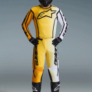 ALPINESTARS 2026 FLUID APEX JERSEY AND PANTS YELLOW/BLACK