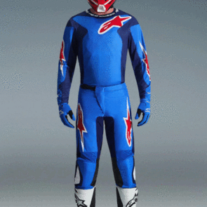 ALPINESTARS 2026 FLUID GRID JERSEY AND PANTS BLUE/RED