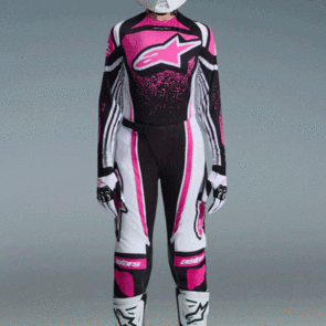 ALPINESTARS 2026 WOMENS STELLA TECHSTAR NOMUR JERSEY AND PANTS BLACK/WHITE/FUCHSIA