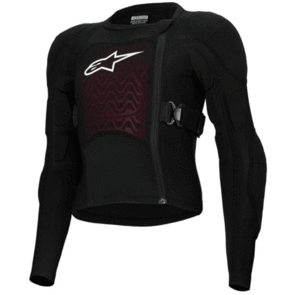 ALPINESTARS 2026 YOUTH BIONIC PLASMA LT PROTECTION JACKET BLACK/WHITE