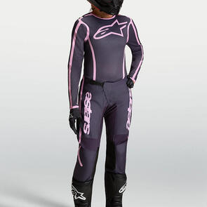 ALPINESTARS 2027 WOMENS STELLA FLUID APEX V2 JERSEY AND PANTS GRAYSTONE/OLD PINK