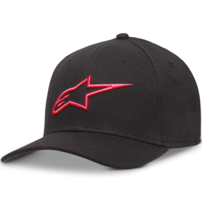 ALPINESTARS AGELESS CURVE HAT BLACK/RED