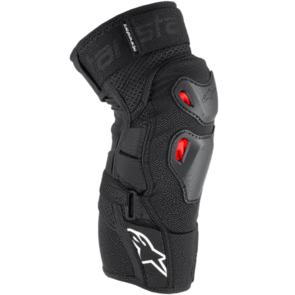 ALPINESTARS BIONIC PRO PLASMA KNEE PROTECTOR BLACK/RED/WHITE