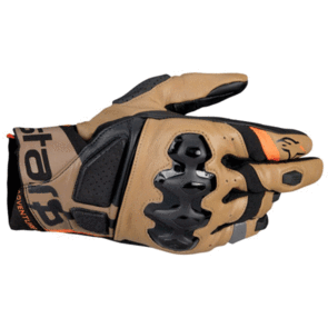 ALPINESTARS ROAD BELIZE DRYSTAR V3 GLOVES BLACK/GOBI/BROWN SAND