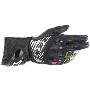 ALPINESTARS ROAD GP TECH V2 GLOVES BLACK/WHITE