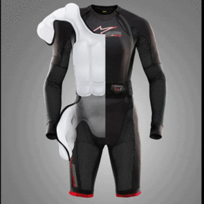 ALPINESTARS ROAD TECH-AIR 10 SYSTEM BLACK/BRIGHT RED