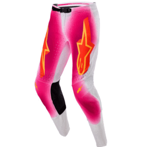 ALPINESTARS SUPERTECH MIG LIMITED EDITION PANTS PINK FLUORO/WHITE