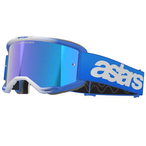 ALPINESTARS VISION BLAZE 5 GOGGLE BLUE MIRROR BLUE LENS