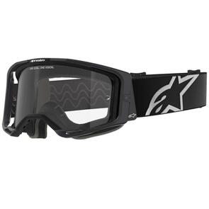 ALPINESTARS VISION CORP 8 GOGGLE BLACK DUAL PANE CLEAR LENS