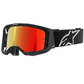 ALPINESTARS VISION CORP 8 GOGGLE BLACK MIRROR RED LENS