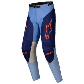 ALPINESTARS 2025 RACER OCURI PANTS BLUE/BLACK/ORANGE FLUORO