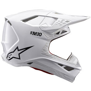 ALPINESTARS 2025 SUPERTECH S-M10 SOLID WHITE GLOSS