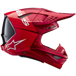 ALPINESTARS 2025 SUPERTECH S-M10 FLOOD RED FLUORO/RED MATTE/GLOSS