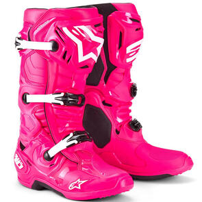 ALPINESTARS 2025 TECH-10 MX BOOTS DIVA PINK/WHITE