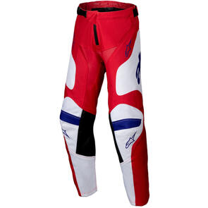 ALPINESTARS 2025 YOUTH RACER VEIL PANTS BRIGHT RED/WHITE