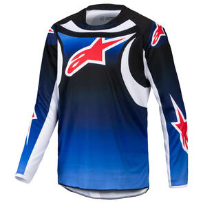 ALPINESTARS 2025 YOUTH RACER WURX JERSEY BLUE/BLACK