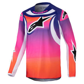 ALPINESTARS 2025 YOUTH RACER WURX JERSEY MULTICOLOUR/WHITE