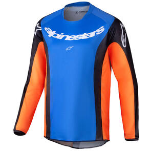 ALPINESTARS 2025 YOUTH RACER MELT JERSEY ORANGE/BLUE