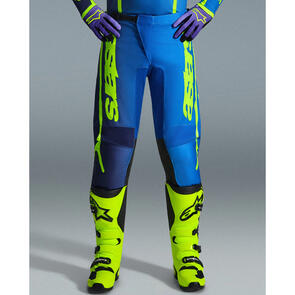 ALPINESTARS 2026 FLUID APEX PANTS BLUE/YELLOW FLUORO