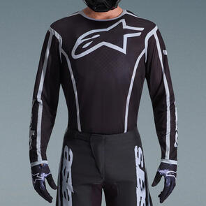 ALPINESTARS 2026 FLUID APEX JERSEY BLACK/GRAY