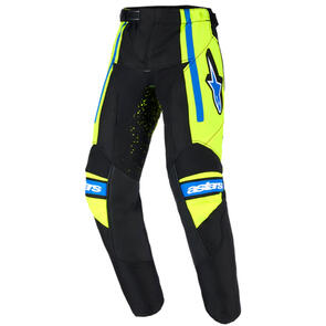 ALPINESTARS 2026 KIDS RACER NOMUR PANTS DARK NAVY/YELLOWFLUORO/UCLA BLUE