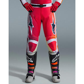 ALPINESTARS 2026 RACER PORTL PANTS RED/LIGHT GRAY/DARK GRAY