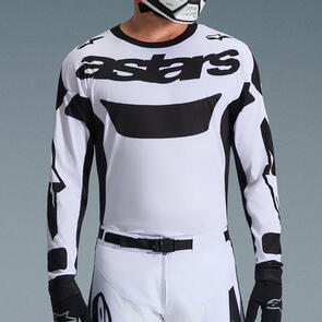 ALPINESTARS 2026 RACER RIWAY JERSEY WHITE/BLACK
