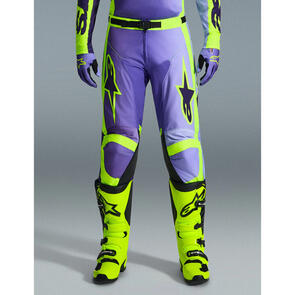 ALPINESTARS 2026 RACER PORTL PANTS PURPLE/YELLOW FLUORO